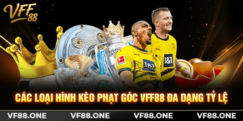 Các loại hình Kèo Phạt Góc VFF88 đa dạng tỷ lệ