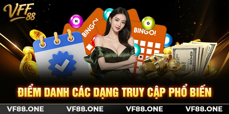 Điểm danh các dạng truy cập phổ biến