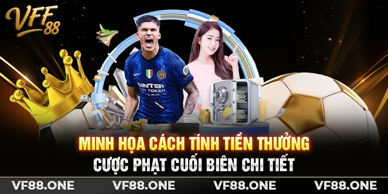 Minh họa cách tính tiền thưởng cược phạt cuối biên chi tiết